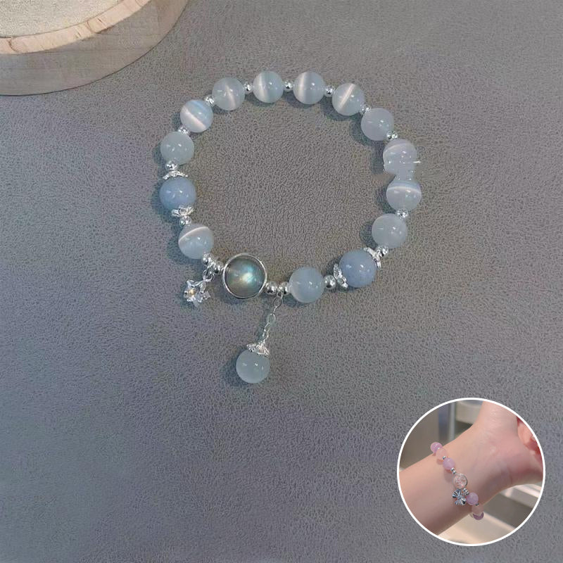 Imitatie Cat Eye Crystal vlinderarmband - Image 3