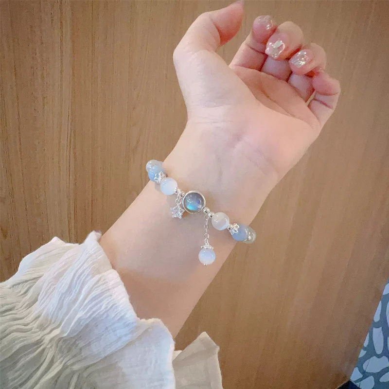Imitatie Cat Eye Crystal vlinderarmband - Image 8