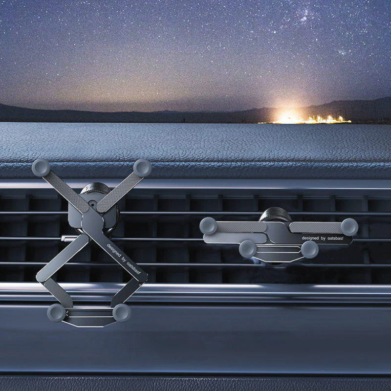 Invisible Rotatable Air Vent Mount Car Phone Holder - Image 5