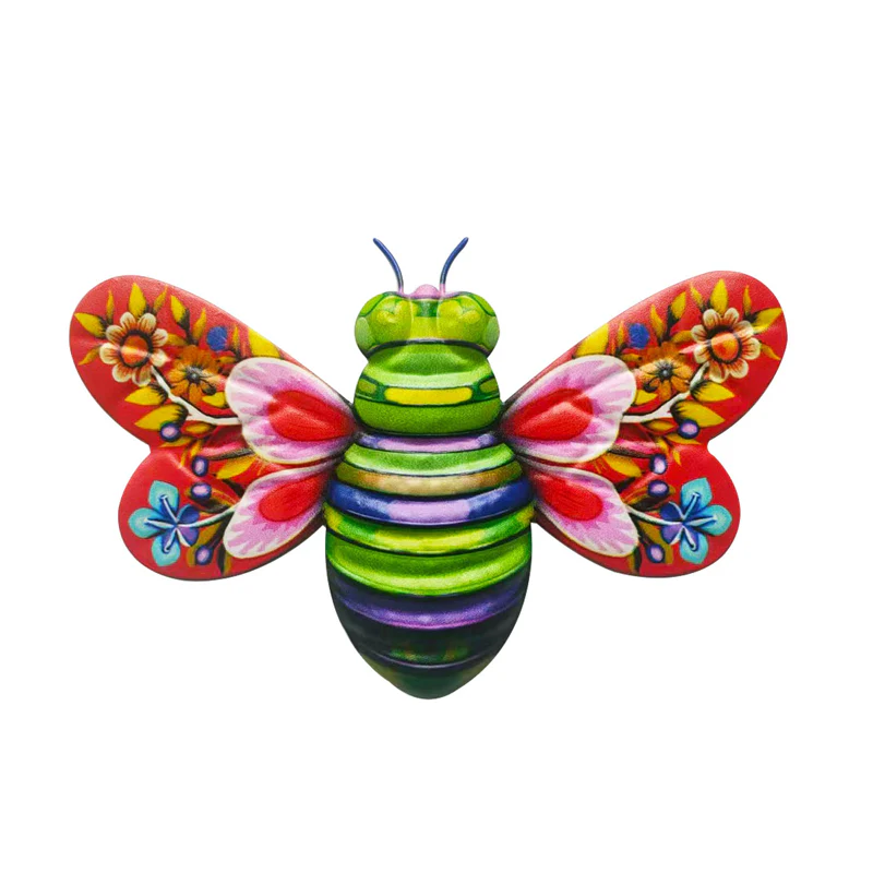 Iron Bee Art Sculpture Hangende wanddecoraties voor de tuin - Image 11