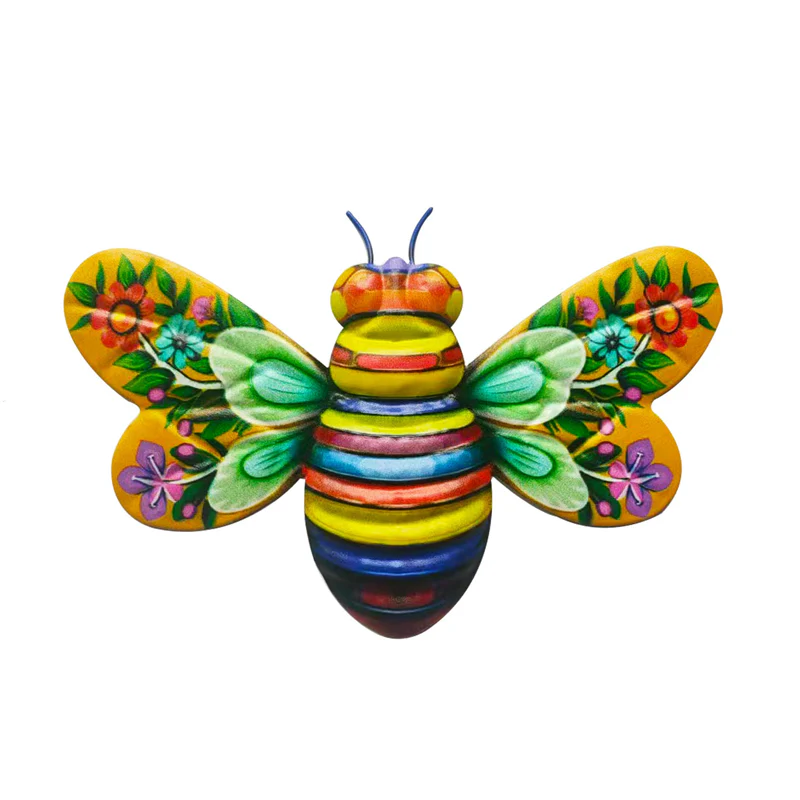 Iron Bee Art Sculpture Hangende wanddecoraties voor de tuin - Image 12