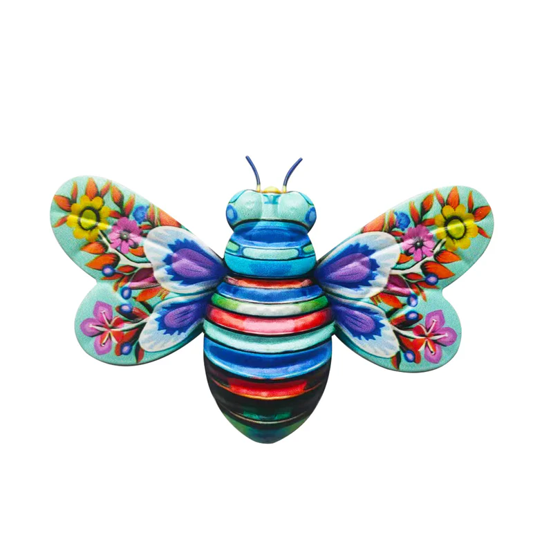 Iron Bee Art Sculpture Hangende wanddecoraties voor de tuin - Image 13