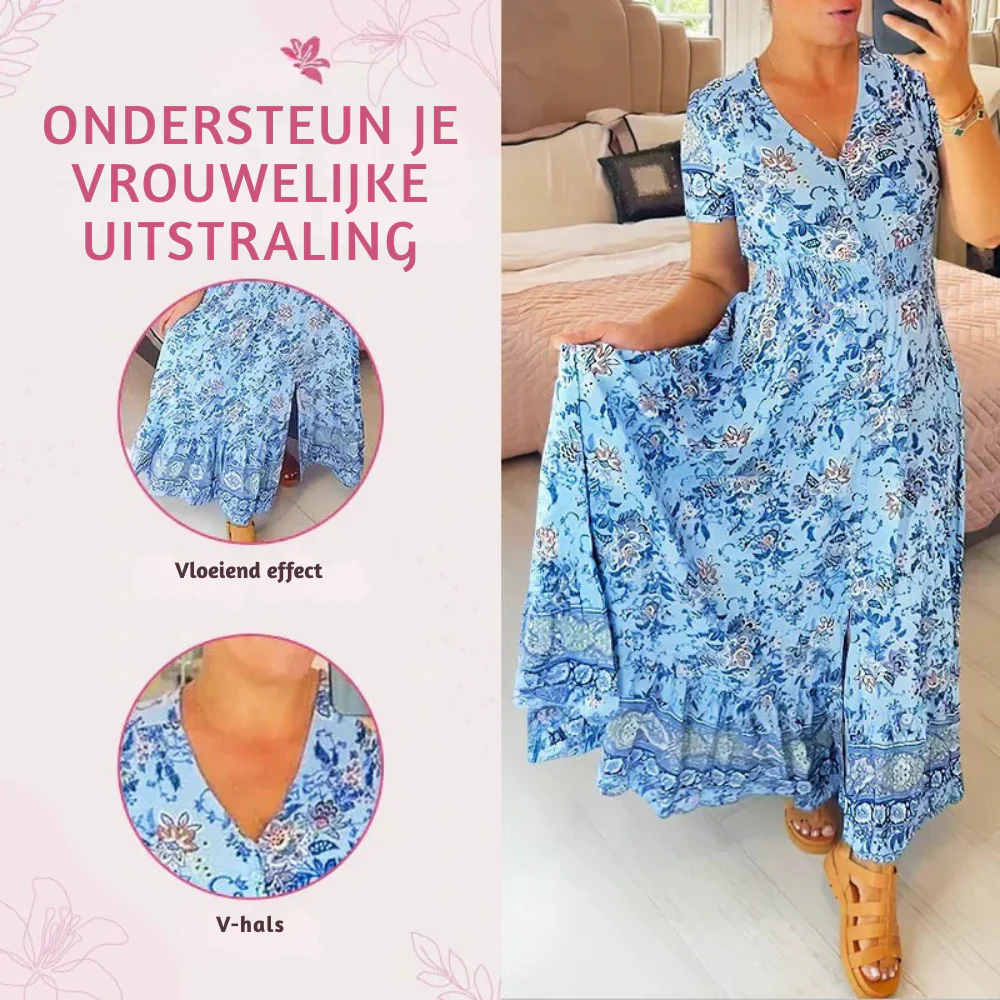 Isla – Flatterende Zomerjurk | 50% KORTING - Image 4