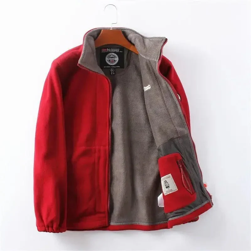 WarmFit - Dubbellaagse fleece jas | 50% KORTING - Image 11