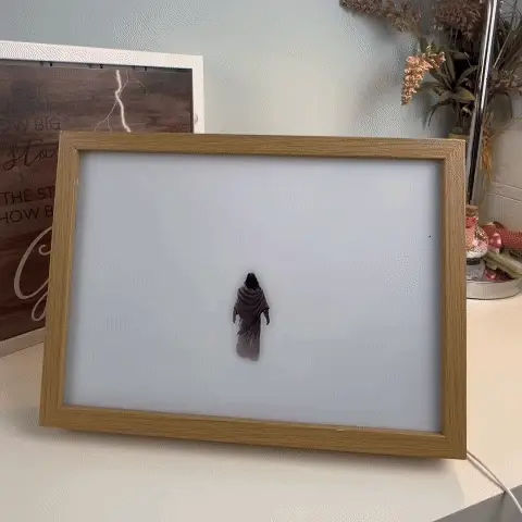 Jezus in Kalm Water-creatieve wonderlamp - 4D LED schilderij.Perfect cadeau voor elke gelegenheid - Image 2