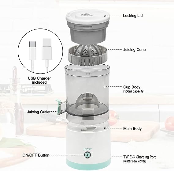 JuiceMate - Mini elektrische fruitpers | 50% KORTING - Image 6