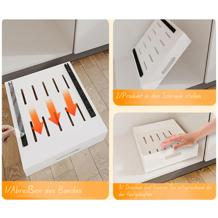 Cabinet Shelf  | De uittrekbare garderobekastplank voor directe organisatie en maximale opbergruimte! | 50% KORTING - Image 6
