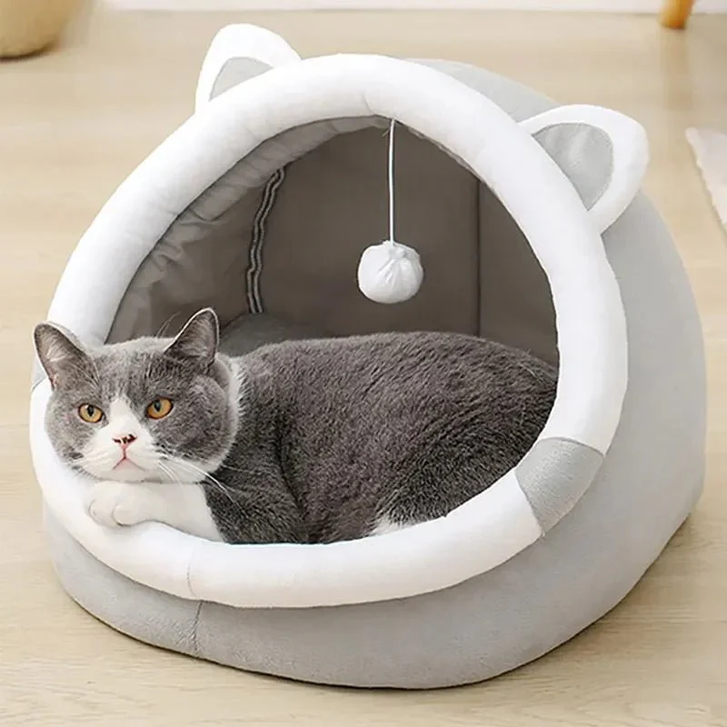 Kattenbed - Comfortabele Schuilplek Met Afneembaar Kussen - Image 2