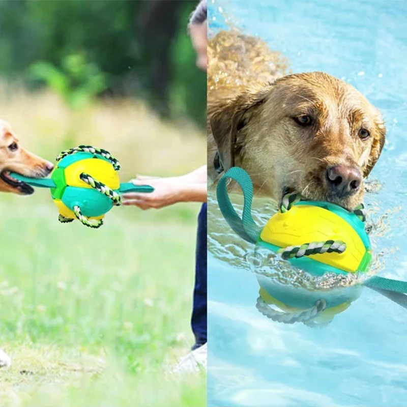 Kauwbare knijpbare UFO bal voor hond - Image 5