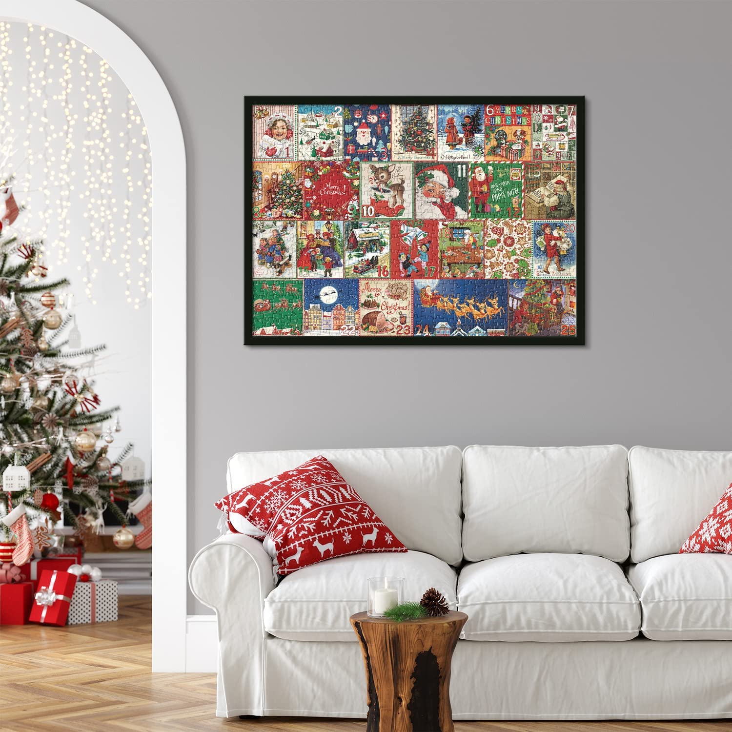 KerstPuzzelAftel - Tel samen af naar kerst met een unieke 1000-stuks puzzel | 50% KORTING - Image 3