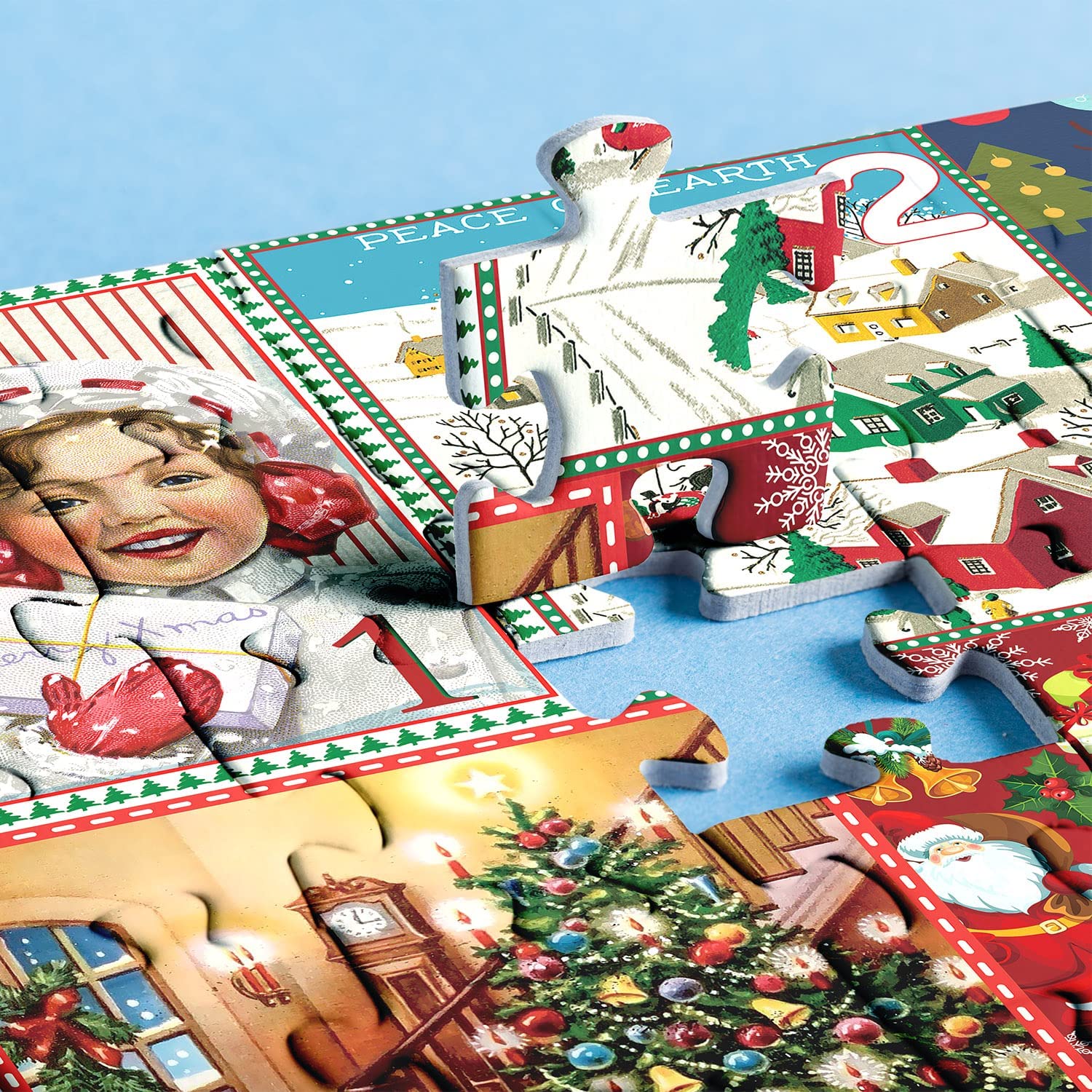 KerstPuzzelAftel - Tel samen af naar kerst met een unieke 1000-stuks puzzel | 50% KORTING - Image 5