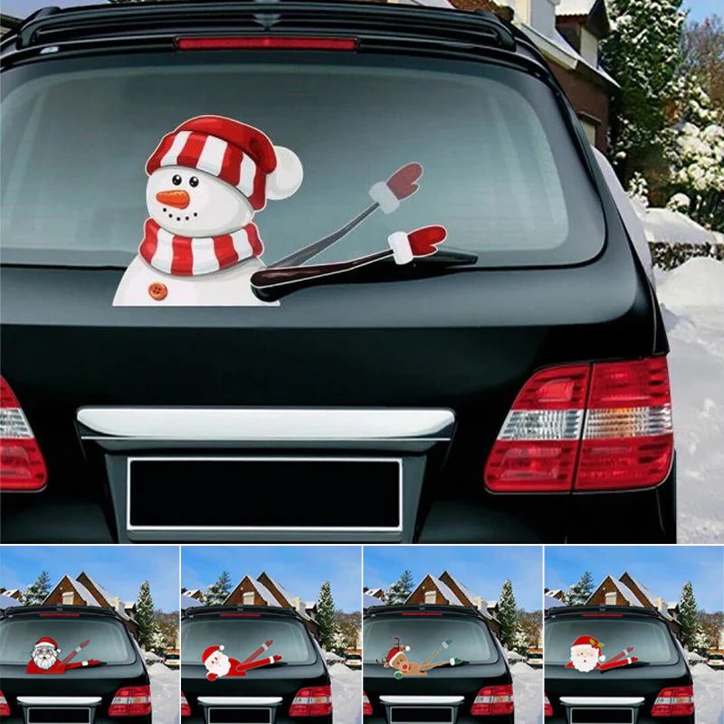 Kerst auto ruitenwisser stickers - Image 2