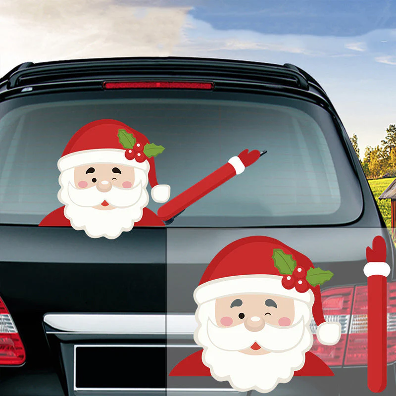 Kerst auto ruitenwisser stickers - Image 8