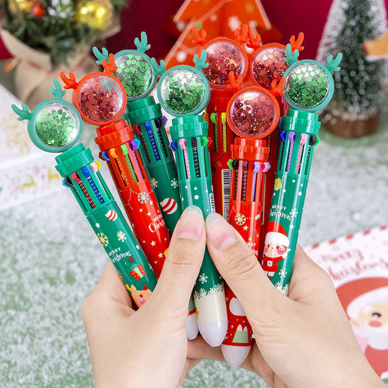 Kerst Balpen met 10 Kleuren - Image 2