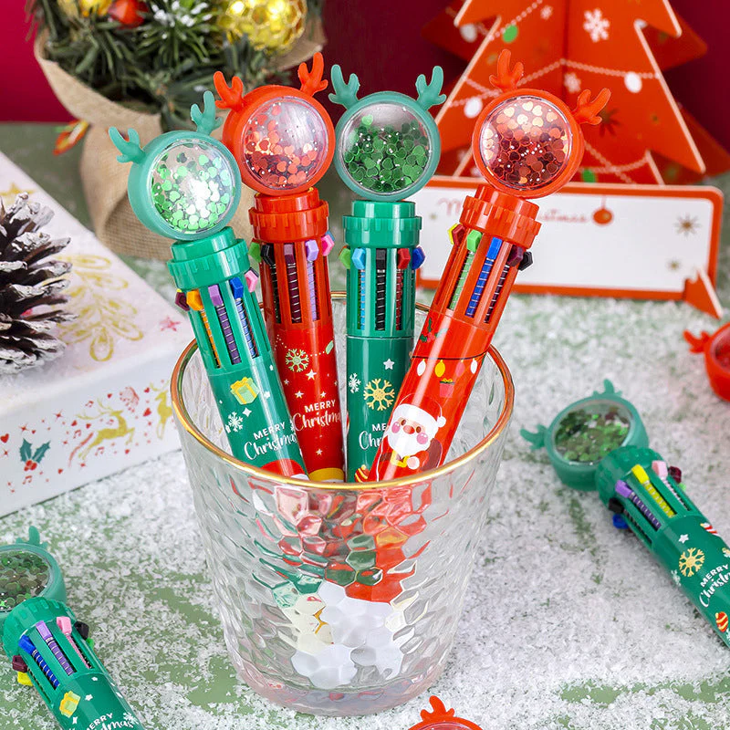 Kerst Balpen met 10 Kleuren - Image 3