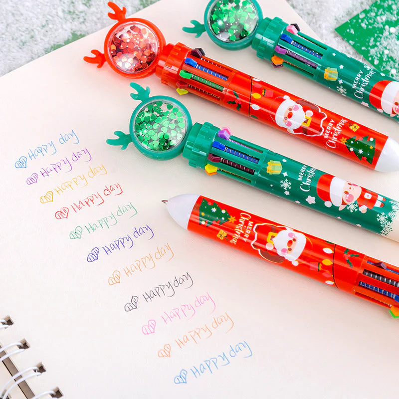 Kerst Balpen met 10 Kleuren - Image 4