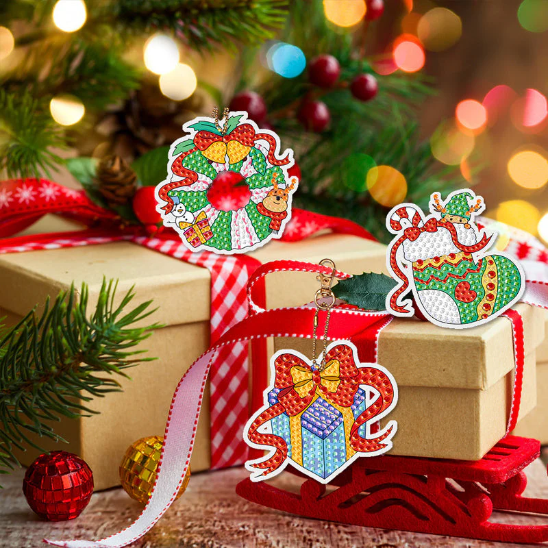 Kerst diamant schilderij sticker kit - Image 10