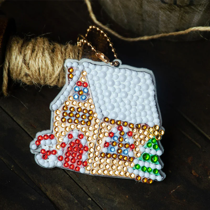 Kerst diamant schilderij sticker kit - Image 14