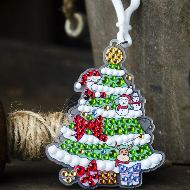 Kerst diamant schilderij sticker kit - Image 19