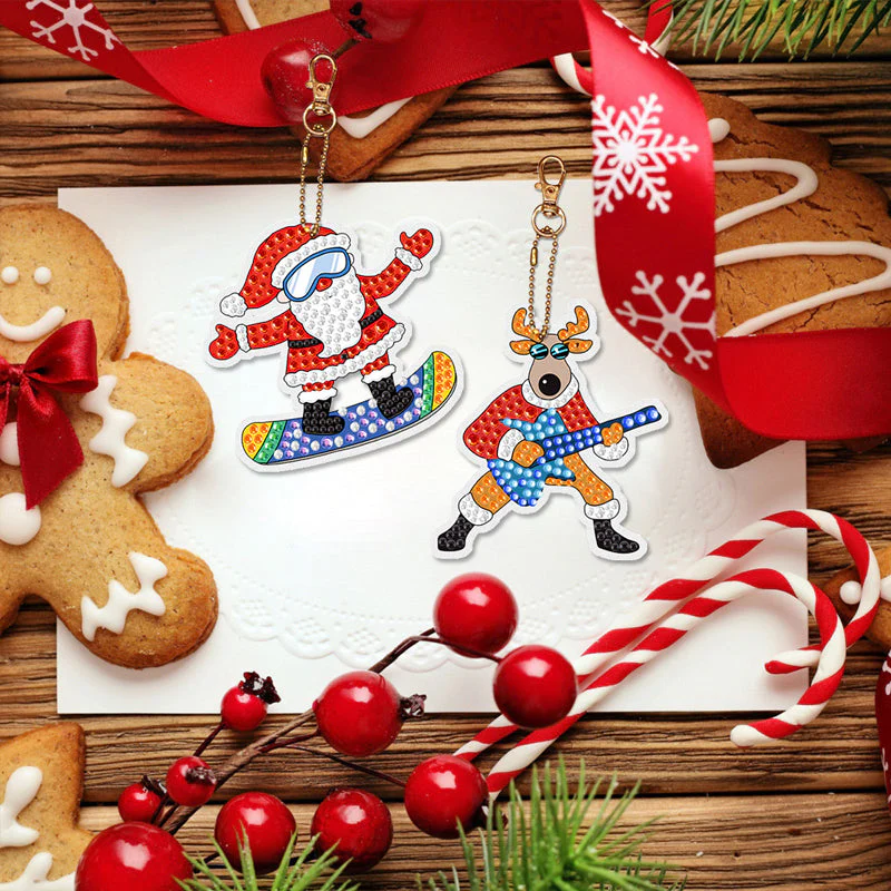 Kerst diamant schilderij sticker kit - Image 9