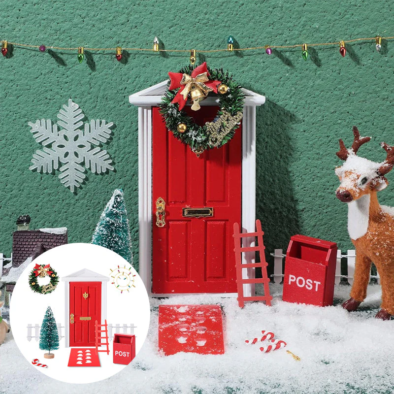 Kerst Elf Deur