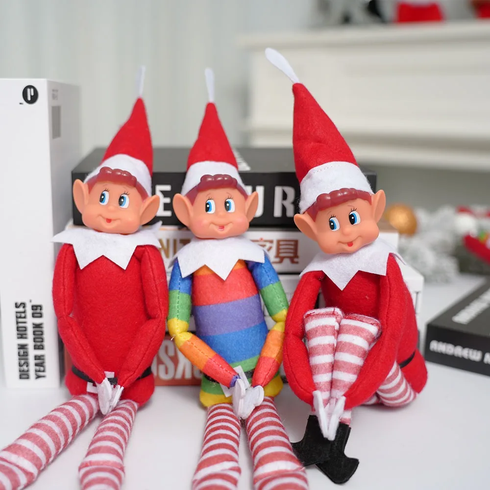 Kerst Elf Pop Nieuwe Boekenplank Fee Pop Kerst Pop Accessoires Bureau Ornamenten Home Decoraties - Image 3