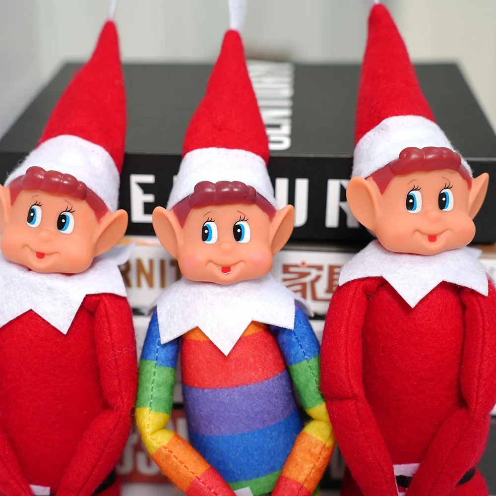 Kerst Elf Pop Nieuwe Boekenplank Fee Pop Kerst Pop Accessoires Bureau Ornamenten Home Decoraties - Image 4