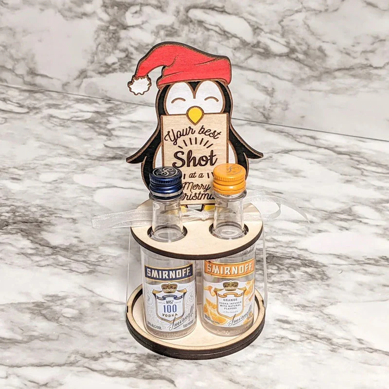 Kerst mini-wijnfleshouder - Image 13