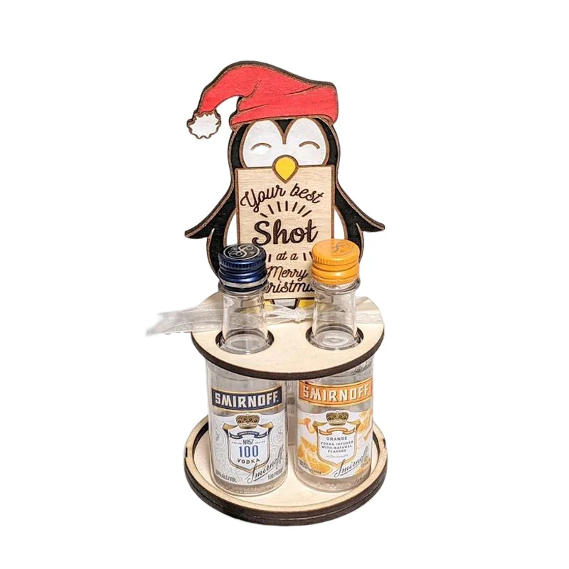 Kerst mini-wijnfleshouder - Image 17