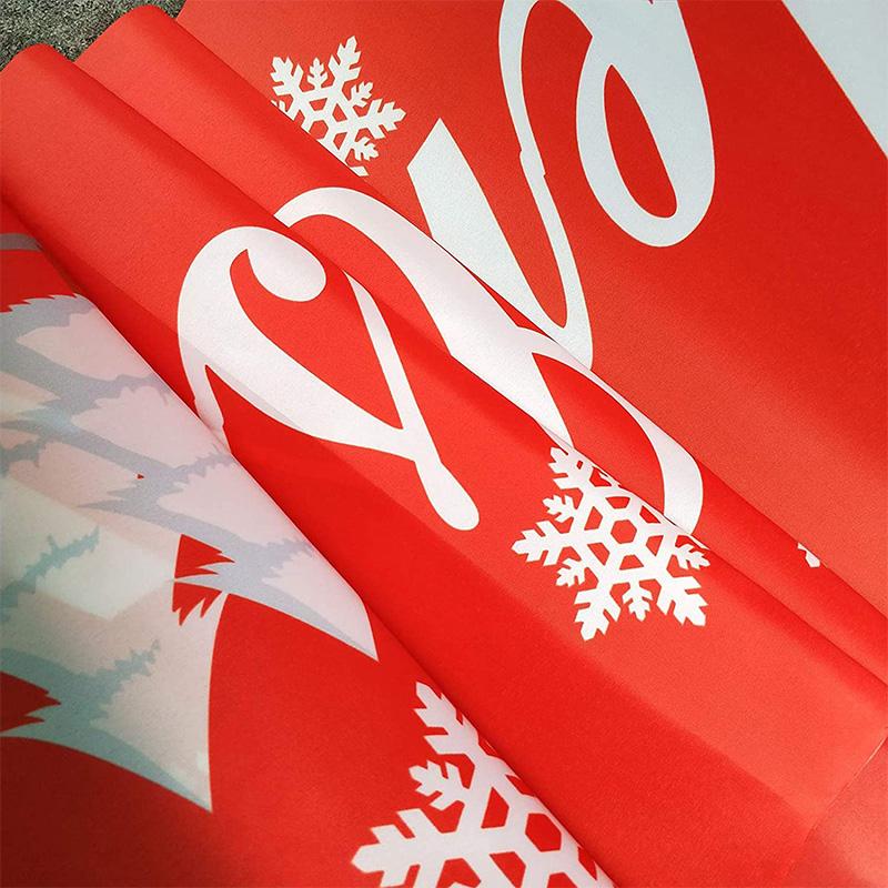 Kerst Outdoor Banner Vlag Trekken - Image 3