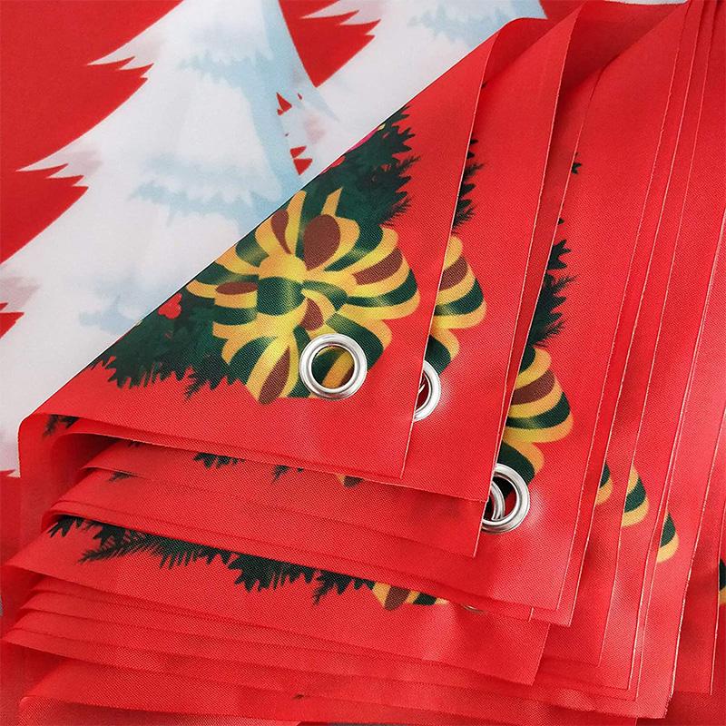 Kerst Outdoor Banner Vlag Trekken - Image 4