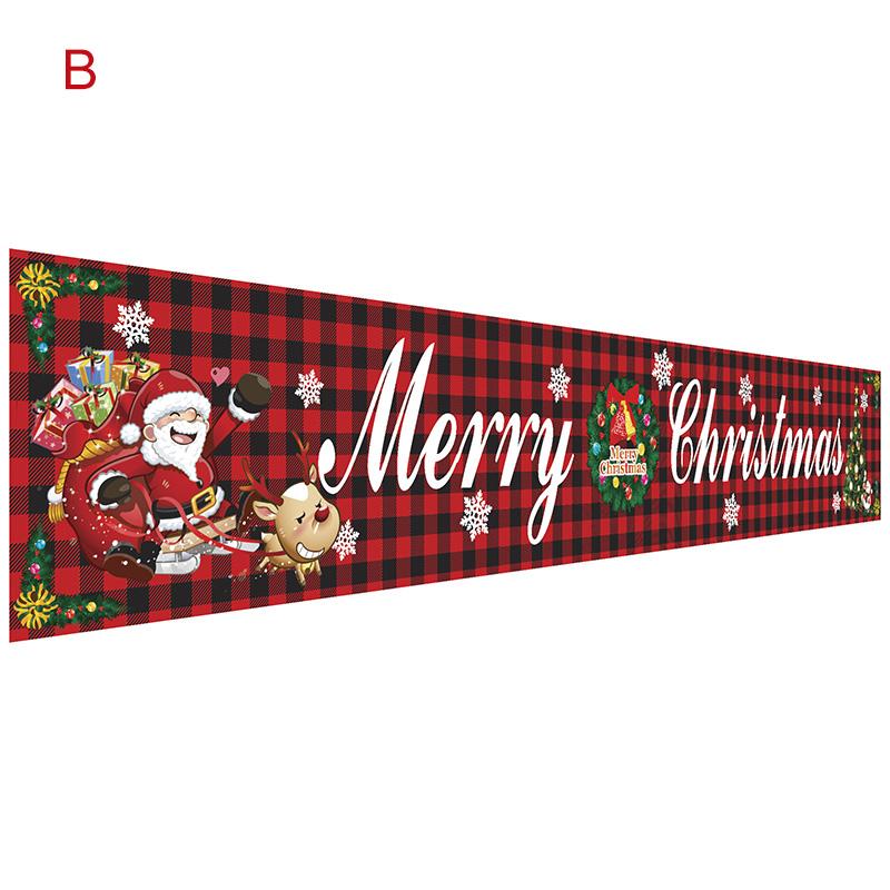 Kerst Outdoor Banner Vlag Trekken - Image 6