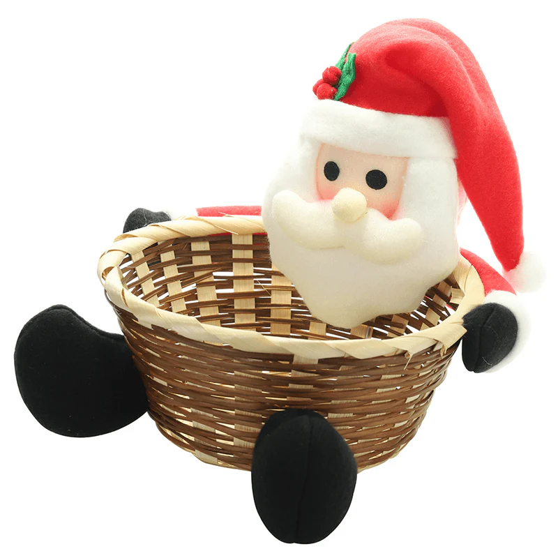 Kerst Snoep Geweven Mand - Image 12