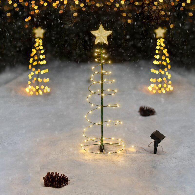 KERST VOORVERKOOP - Solar LED kerstboomdecoratie - Image 4