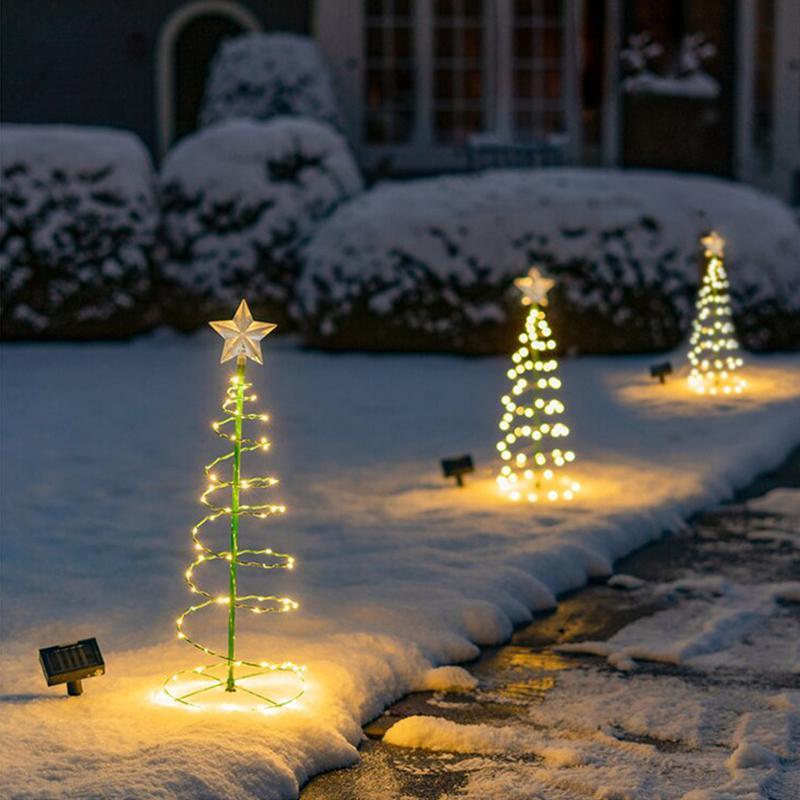 KERST VOORVERKOOP - Solar LED kerstboomdecoratie - Image 5