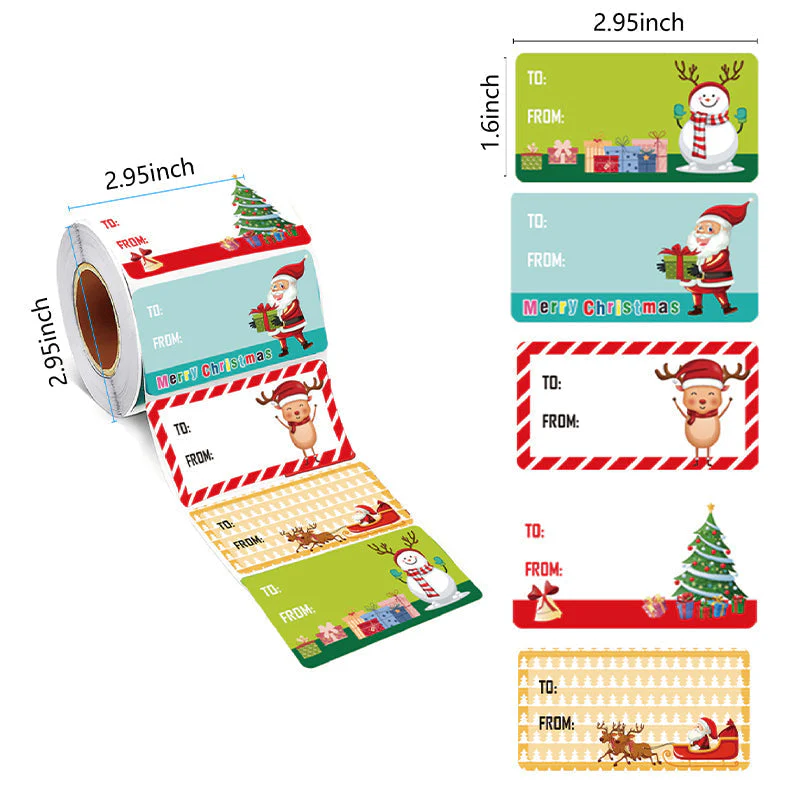 Kerst zelfklevende stickers - Image 15