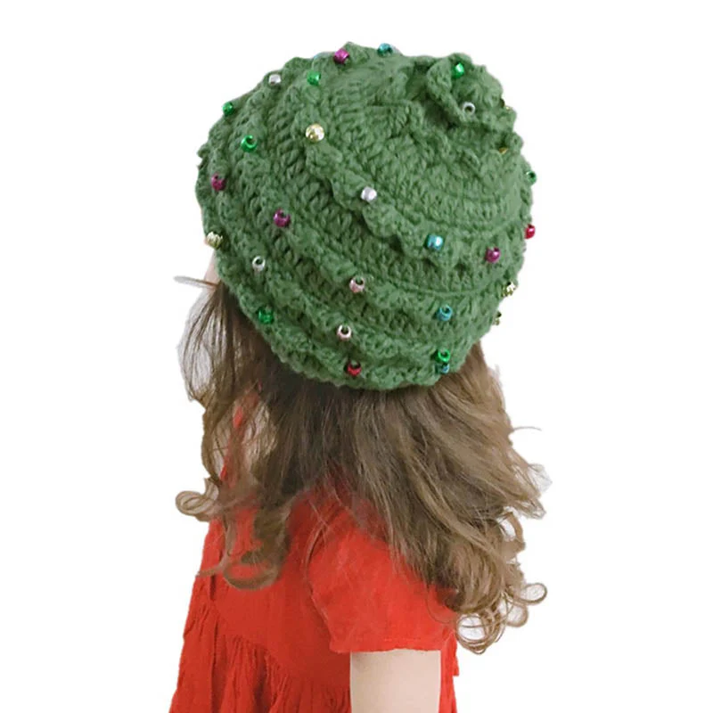 KerstWarmte - Kerstboom Winter Warme Gebreide Muts| 50% KORTING - Image 10