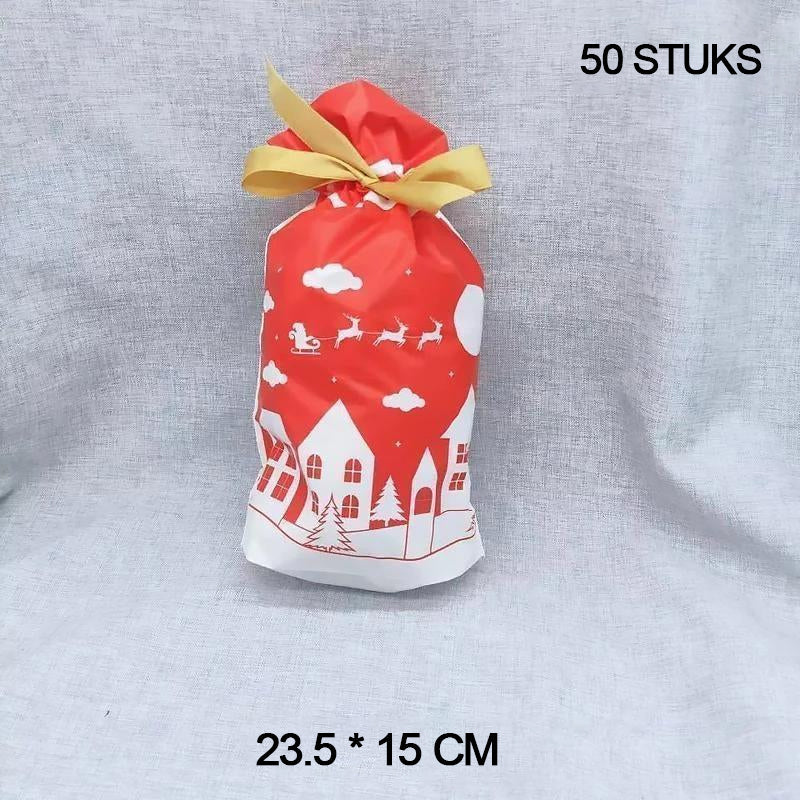 Kerstcadeautassen met trekkoord - Image 2
