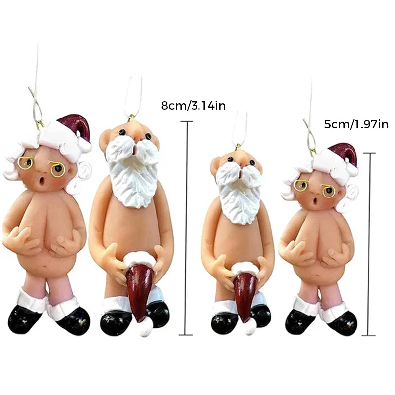 MerryMock - Kerstman Hanger Hars Kerstdecoratie | 50% KORTING - Image 12