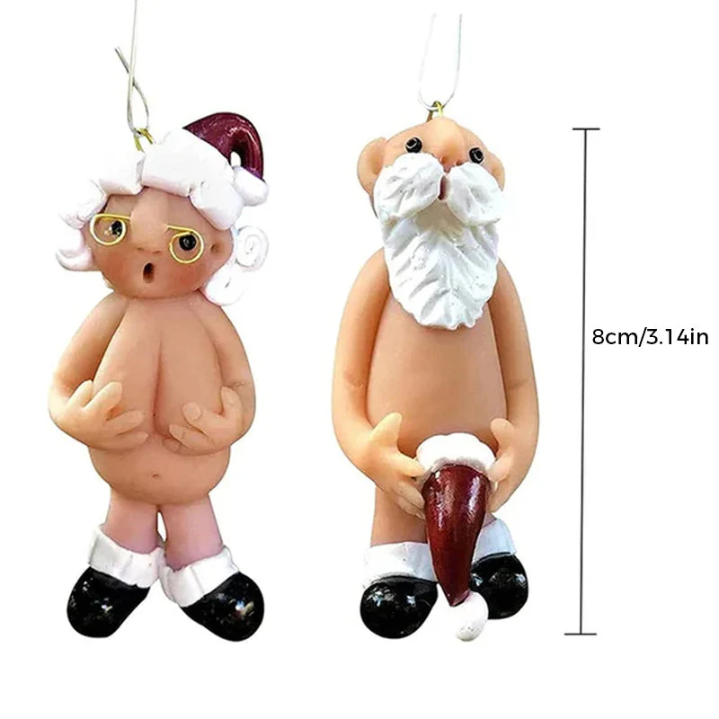 MerryMock - Kerstman Hanger Hars Kerstdecoratie | 50% KORTING - Image 13