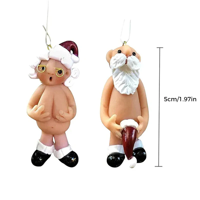 MerryMock - Kerstman Hanger Hars Kerstdecoratie | 50% KORTING - Image 14