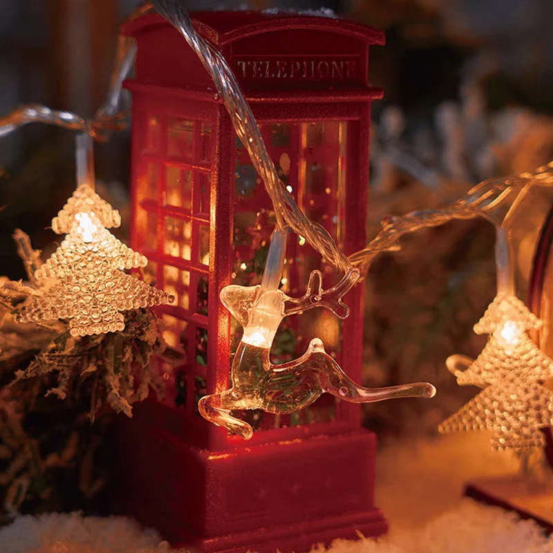 Kerstsneeuwvlok lichtslingers - Image 6
