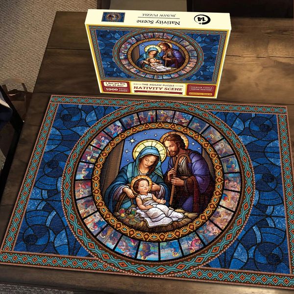 Kerststal puzzel 1000 stukjes - Image 8