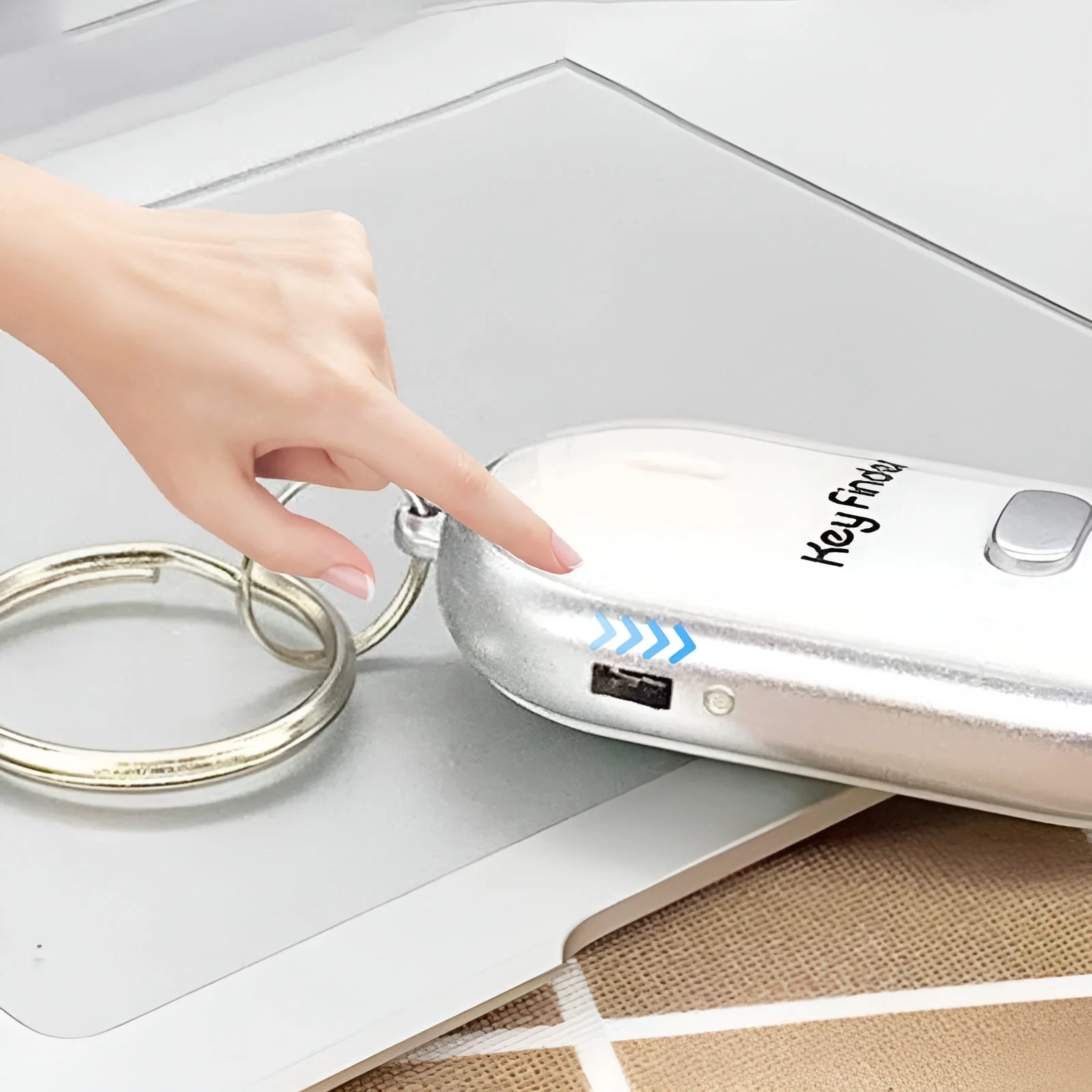 KeyFinder Pro - Fluitgeactiveerde sensor-sleutelvinder - Image 7