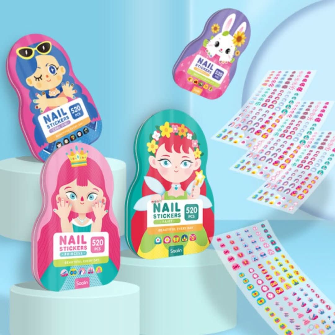 Kindernagels Stickers | ( 520 stuks ) - Image 2