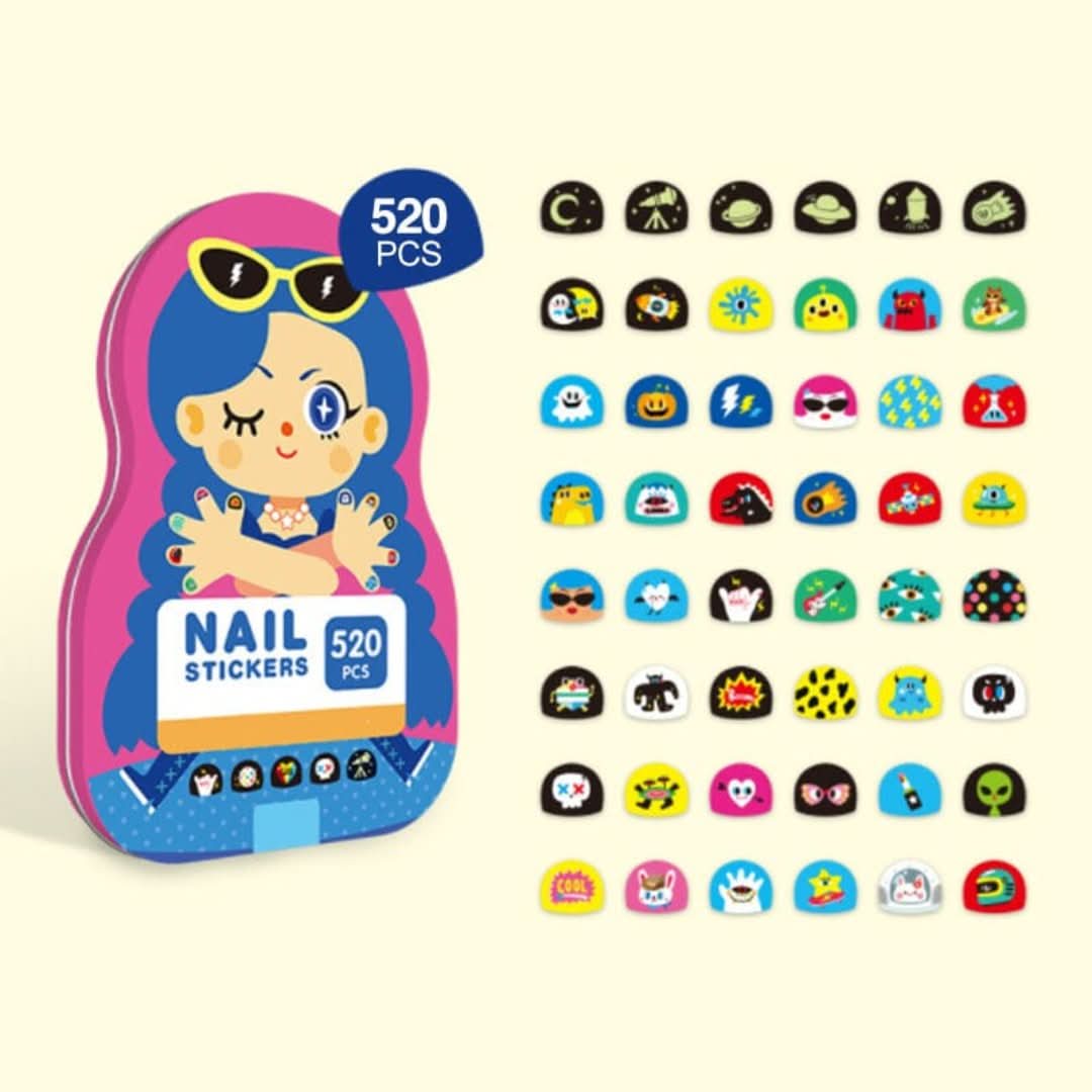 Kindernagels Stickers | ( 520 stuks ) - Image 6