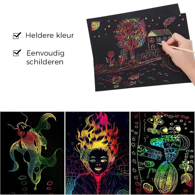 Kladpapier Kunst Set - Image 3