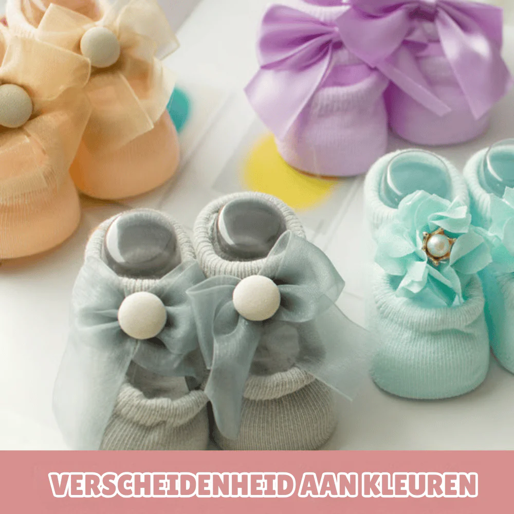 LittleSteps Set 3 paar – Antislip Babysokken | 50% KORTING - Image 4