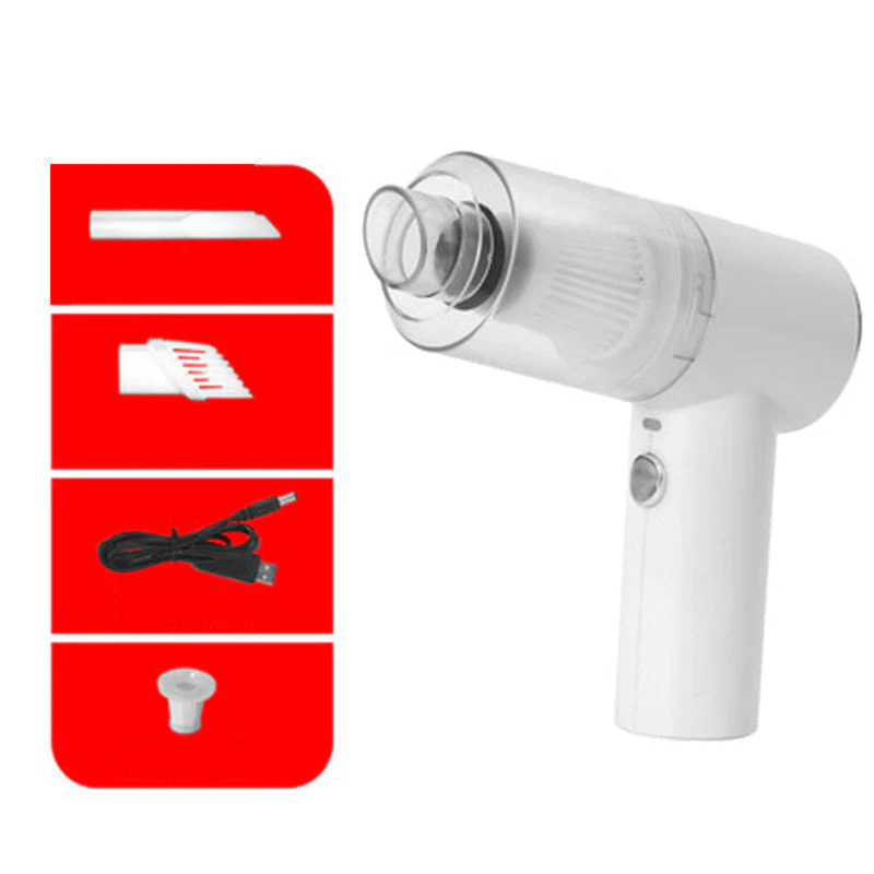Kleine draadloze handstofzuiger met hoge zuigkracht - Image 10