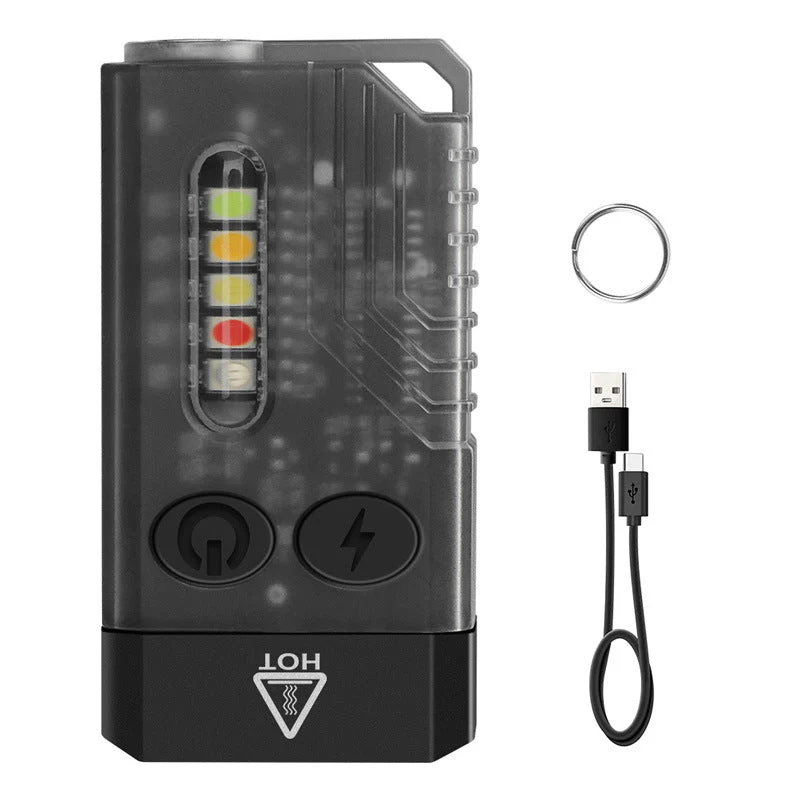 Kleine krachtige EDC-zaklamp met rood UV-blauw licht - Image 19